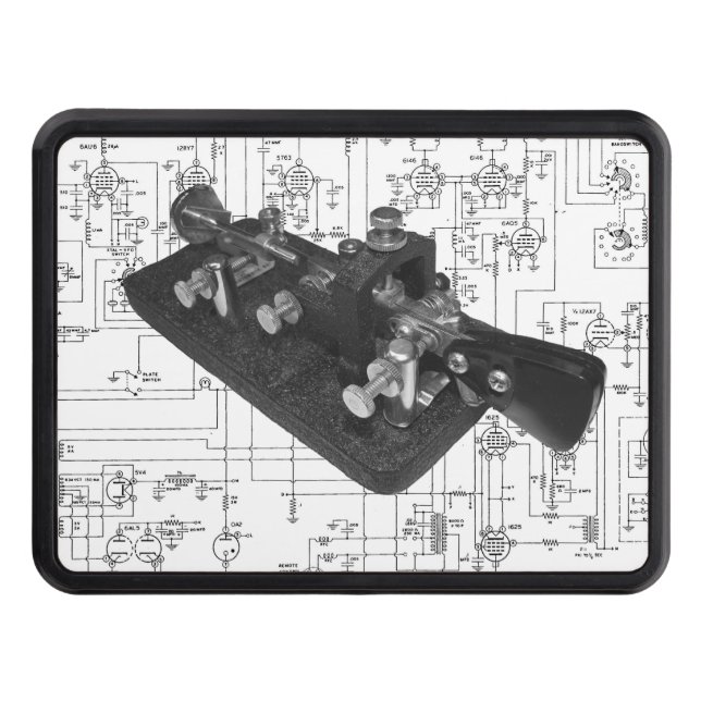 Cubierta de hitch del esquema de clave de radio de (Anverso)