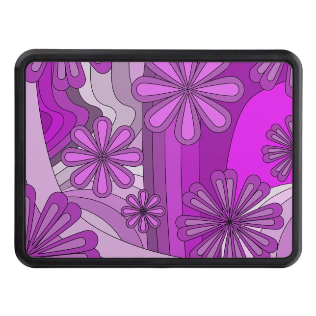 Cubierta de hitch Violet Violet Trailer (Anverso)