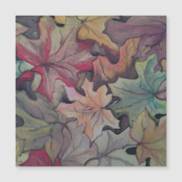 Cubierta de hojas de otoño