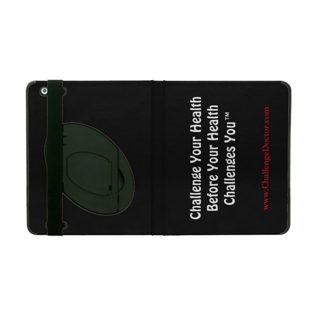 Cubierta de IPAD 2/3/4 con Kickstand "desafío… " (Exterior)