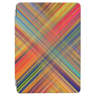 Cubierta De iPad Air Colorido Kriss Kross Pattern Plasté
