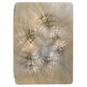 Cubierta De iPad Air Earth Tones Abstract Modern Fractal Art Texture