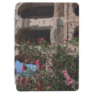 Cubierta De iPad Air Flores rosas en el Colusseum en Roma, Italia