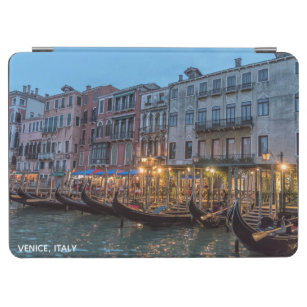 Cubierta De iPad Air Góndolas de Venecia Italia en Dusk Photo