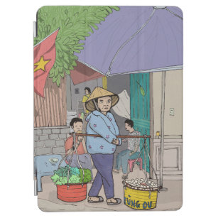 Cubierta De iPad Air Hanoi Street Hawker Vietnam
