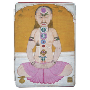 Cubierta De iPad Air Ilustracion Chakra Yoga para la Meditación