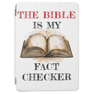 Cubierta De iPad Air La Biblia es mi verificador de los hechos: Fe cris