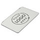 Cubierta De iPad Air Logotipo comercial | Profesional gris mínimo moder (Lateral)