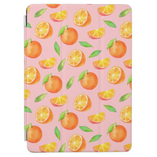 Cubierta De iPad Air Modelo de los naranjas de la acuarela