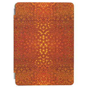 Cubierta De iPad Air Patrón de color de bronce rojo