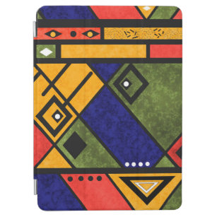 Cubierta De iPad Air Patrón de textura tradicional africano sin soldadu