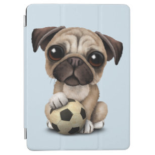 Cubierta De iPad Air Perro de perrito lindo del barro amasado con el