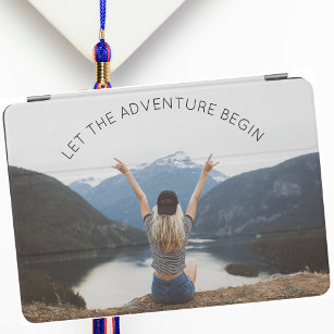 Cubierta De iPad Air Que la aventura comience el regalo de graduación d