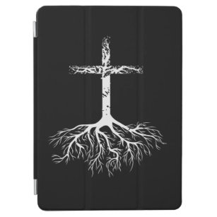 Cubierta De iPad Air Raíz cristiana tu fe en Jesucristo Tre raíz