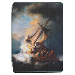 Cubierta De iPad Air Rembrandt - La tormenta del mar de Galilea