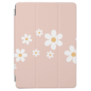 Cubierta De iPad Air Retro Daisy Dusty Pink