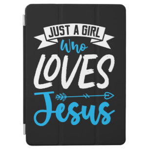 Cubierta De iPad Air Sólo un Chica que ama a Jesús
