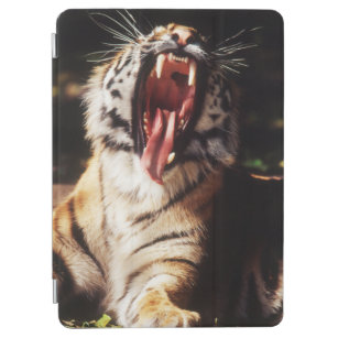 Cubierta De iPad Air Tigre con la boca abierta
