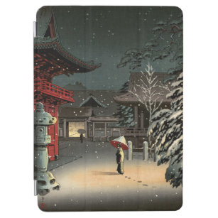 Cubierta De iPad Air Tsuchiya Koitsu - Nieve en el santuario de Nezu