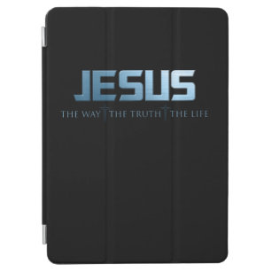 Cubierta De iPad Air Verso de la Biblia Cristiana Fe: La verdad, la vid
