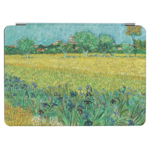 Cubierta De iPad Air Vincent van Gogh - Campo con irlandeses cerca de A