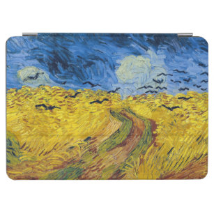 Cubierta De iPad Air Vincent van Gogh - Wheatfield con cuervos