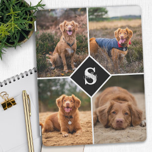 Cubierta De iPad Collage de fotos personalizado Mascota Perro Gato 