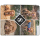 Cubierta De iPad Collage de fotos personalizado Mascota Perro Gato  (Horizontal)