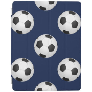 Cubierta De iPad El balón de fútbol se divierte el modelo