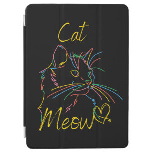 Cubierta De iPad Air amantes de la carne de gato