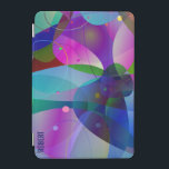 Cubierta De iPad Mini Arte colorido abstracto moderno<br><div class="desc">Arte abstracto colorido moderno.</div>