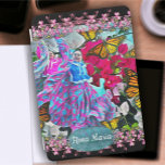 Cubierta De iPad Mini Bailando con flores y mariposas PV01<br><div class="desc">Pintura de la colección "Dancing with Flowers & Butterflies PV01" Proteja su iPad Mini con nuestra cubierta personalizado! Se dobla en múltiples posiciones de pie y tiene un imán de despertar/dormir. Póngalo en pareja con un funda para mayor seguridad. ¡Elige la tuya! Personalice en la página del producto o haga...</div>