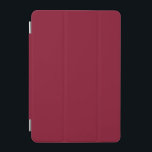 Cubierta De iPad Mini Color sólido de Borgoña<br><div class="desc">Color sólido de Borgoña. Este rojo intenso y profundo evoca la sofisticación y la elegancia atemporal. Perfecto para los amantes del lujo clásico. Sus tonos oscuros y cálidos crean una sensación de misterio y encanto,  por lo que es ideal para ocasiones especiales.</div>