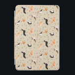 Cubierta De iPad Mini Corgi mixto<br><div class="desc">Si te gusta el corgo galés,  esto es para ti. Pembroke y Cardigan corgis galore que se pueden ver todos los días con esta tapa de super portátil. Obra de Lesley Anne Cornish. (copyright reservado)</div>