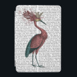 Cubierta De iPad Mini Crown Marsala Heron<br><div class="desc">Moda y figurativa</div>