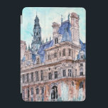 Cubierta De iPad Mini Destinos | WatercolorRustic Hotel de Ville<br><div class="desc">Encuentre esta acuarela y el diseño de tinta de Melissa Wang, traídos a usted por World Art Group, sobre una fantástica gama de excelentes productos de Zazzle. Descubra cómo su delicado acercamiento a los detalles ha hecho que el espléndido Hotel de Ville cobre vida, desde sus numerosas ventanas, arcos y...</div>