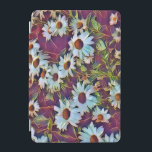 CUBIERTA DE iPad MINI DÍAS<br><div class="desc">Un diseño de bonito de flores de margarita blanca.</div>
