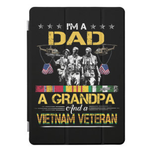 Cubierta Para iPad Pro Ejército veterano del abuelo de papá