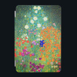 Cubierta De iPad Mini Gustav Klimt Flower Garden<br><div class="desc">Portada del iPad con el jardín de flores de la pintura al óleo de Gustav Klimt (1906). Un bonito jardín de flores moradas,  rojas,  blancas,  azules y naranjas. Un gran regalo para los amantes del arte Art Nouveau y austriaco.</div>