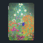 Cubierta De iPad Mini Gustav Klimt Flower Garden<br><div class="desc">Portada del iPad con el jardín de flores de la pintura al óleo de Gustav Klimt (1906). Un bonito jardín de flores moradas,  rojas,  blancas,  azules y naranjas. Un gran regalo para los amantes del arte Art Nouveau y austriaco.</div>