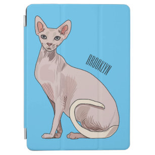 Cubierta De iPad Air Ilustracion de personalizado de gatos Sfinx