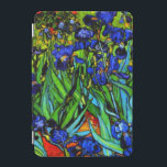 Cubierta De iPad Mini Irises, hermosa pintura floral van Gogh<br><div class="desc">Irises,  famoso cuadro de Vincent van Gogh</div>