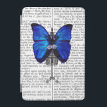 Cubierta De iPad Mini Mariposa del azul del maniquí<br><div class="desc">Moda y figurado</div>