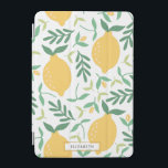Cubierta De iPad Mini Modelo de la impresión del limón de la acuarela de<br><div class="desc">Esta cubierta de moda del iPad ofrece un modelo del limón de la acuarela grande por tiempo de verano o feliz de nuevo a sensación de la escuela. El tecleo "personaliza" para añadir su nombre o texto. Haga clic el "tecleo para modificar para requisitos particulares más lejos" al estilo, al...</div>