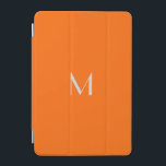 Cubierta De iPad Mini naranja de neón - añadir monograma<br><div class="desc">Mini Funda para iPad con fondo de color sólido neón naranja y fuente blanca .Diseño sencillo y a la moda de Alma Wad .Personalízalo ahora con tu monograma . __________________ Naranja - el color del Sol - a menudo se asocia con el signo de Leo . Puede considerar esto al...</div>