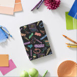 Cubierta De iPad Mini Neon Gamer<br><div class="desc">Creé este diseño con mi hijo en mente. Él es demasiado viejo para los niños pequeños, ¡pero todavía quiere algo divertido y esto es lo que se nos ocurrió! Iconos del jugador de neón de Guay que realmente aparecen en el fondo negro! Si no sabes lo que significan todas estas...</div>