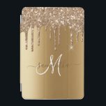 Cubierta De iPad Mini Nombre manuscrito Monograma del Purpurina Metaliza<br><div class="desc">El diseño es una foto y los fundas no están hechos con purpurinas, secuencias, metales o bosques reales. Este diseño también está disponible en otros modelos. También puede transferir este diseño a otro producto. No se utilizó ningún purpurina real para fabricar este producto. Este diseño puede ser personalizado en el...</div>