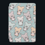 Cubierta De iPad Mini Osos rallados dulces Snacks Confetti<br><div class="desc">Cubierta de ipad del patrón de oso cortado</div>