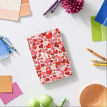 Cubierta De iPad Mini Patrón De Corazones, Corazones Rojos, Amor<br><div class="desc">Patrón lindo,  divertido y adorable con corazones rojos. Un regalo moderno y de moda,  perfecto para el El día de San Valentín.</div>