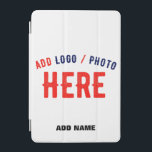 CUBIERTA DE iPad MINI PERSONALIZABLE MODERNO ESTILO BLANCO VERIFICADO MA<br><div class="desc">ESTE ES UN DISEÑO PARA TODOS. PUEDE CAMBIAR,  REDUCIR O AGREGAR LOGO,  FOTO,  TEXTO Y COLORES COMO QUIERA. GRACIAS.</div>